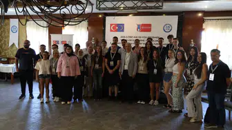 Anadolu'nun kalbinde beş farklı ülkeden gelen gençlerle kültür köprüsü kuruldu