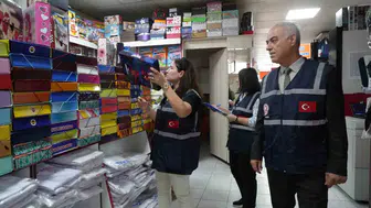 Erzurum'da okul alışverişi mercek altında: Velilere kritik uyarılar yapıldı