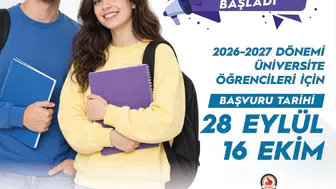 Denizli'den öğrencilere 11 bin liralık can suyu: Başvurular resmen başladı