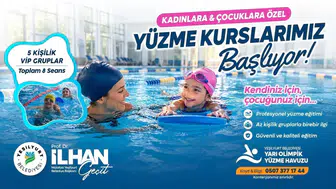 Malatya'da havuz keyfi başlıyor: Yeşilyurt'ta yüzme öğrenmek isteyenler için özel fırsat