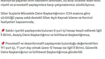 Manisa'daki saldırı sonrası dijital dünyada alarm: 18 hesap mercek altında