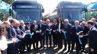 Samsun raylı sisteminde devrim: Yüzde 10 eğimi tırmanan yerli tramvaylar raylara indi