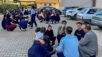 Menteşe'de okul sıralarında ilk gün heyecanı: Yeni dönem başladı