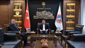 Kayseri Emniyetinde Yeni Dönem: Vali Çiçek'ten İlk Kabul