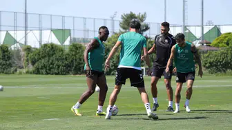 Konyaspor'da Erzurum deplasmanı öncesi son prova tamamlandı