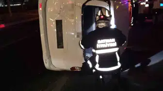 Batman'da gece yarısı dehşeti: Çevre yolunda iki araç çarpıştı