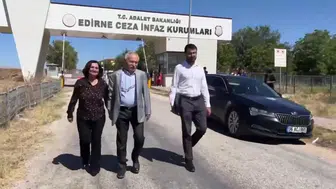 Edirne'de beklenen tahliye gerçekleşti: Selçuk Mızraklı özgürlüğüne kavuştu