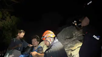 Antalya'da korku dolu anlar: Ormanda mahsur kalan turistleri teknoloji kurtardı