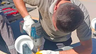 Sinop'ta çöp konteynerleri için pratik çözüm: Yerinde tamir dönemi