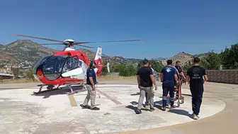 Tunceli'de acil durum: Parmak yaralanması yaşayan genç kadın için gökyüzü seferber oldu