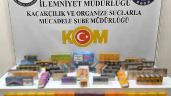 Bafra'da kaçak tütün ürünlerine yönelik operasyon: Çok sayıda ürün ele geçirildi