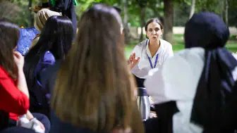 Diyarbakır'da parklar bu kez şiddete karşı ses yükseltmek için doldu taştı