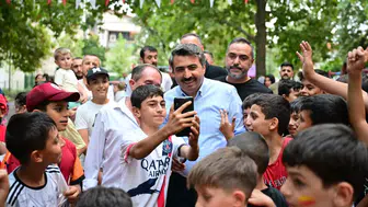 Yıldırım'da yazın finali binlerce çocuğun kahkahasıyla yapıldı