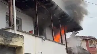 Tokat'ta bir anda yükselen alevler mahalleyi ayağa kaldırdı: Evden geriye sadece küller kaldı