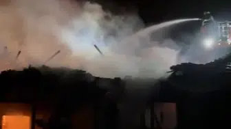 Kozanlı'da korku dolu anlar: Müstakil ev küle döndü