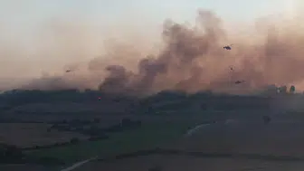Adana'da alevler üç ilçeyi sardı: Gökyüzünden yoğun müdahale