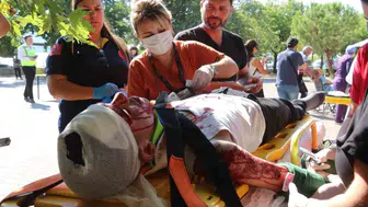 Fethiye Devlet Hastanesi'nde nefes kesen anlar: Deprem senaryosu gerçeği aratmadı