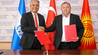 Antalya'dan Orta Asya'ya uzanan yeni bir kardeşlik eli: Muratpaşa ve Tokmok el sıkıştı