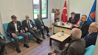 Eskişehir'de Gaziler Günü'nde vefa buluşması: Kapı kapı dolaştılar