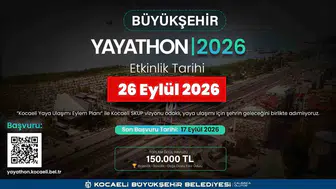 Kocaeli'nin sokaklarını dönüştürecek fikirler için geri sayım başladı: 150 bin TL ödül sahiplerini bekliyor