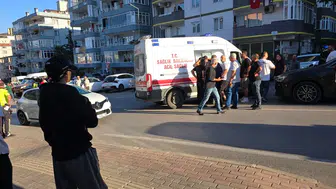 Direksiyon başında gelen ani kriz Mudanya'da trafiği birbirine kattı