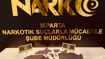 Isparta narkotik ekiplerinden zehir tacirlerine ağır darbe