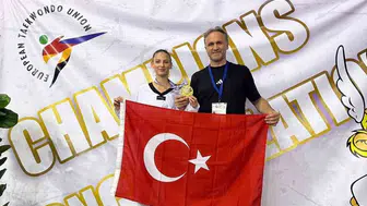 İzmirli tekvandocular Sırbistan'da fırtına gibi esti: Avrupa arenasında üç madalya birden