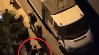 Sümer Mahallesi'nde dehşet anları: Sokak ortasında kadına şiddet kamerada