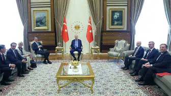 Külliye'de kritik temas: Erdoğan'ın konuğu Almanya'dan geldi