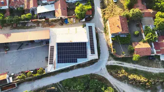 Bigadiç'te güneşin gücü kooperatifin üretim hattına taşındı