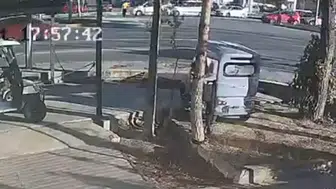 Karabük'te dehşet anları: Güvenlik kamerası saniye saniye kaydetti