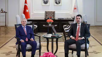 Bakanlıkta dikkat çeken buluşma: Aziz Yıldırım'dan Murat Kurum'a ziyaret