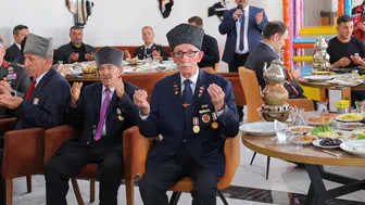 Bayburt'ta vefa buluşması: Şehit yakınları ve gaziler Bamsı Beyrek'te ağırlandı