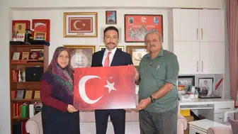 Başsavcı Kapıcı'dan vefalı ziyaret: Şehit ailesine anlamlı hediye