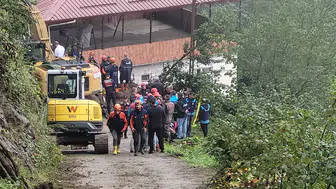 Trabzon'da beton kırma çalışması faciayla bitti: Bir kişi toprak altında can verdi