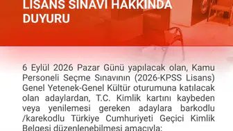 KPSS adaylarına Zonguldak'tan kritik destek: O saatlerde kapılar açık olacak