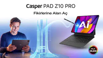 Yapay zekâ reklam dünyasını değiştirdi: Casper yeni tableti için sınırları zorladı