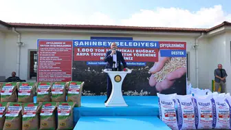 Gaziantep'te tarımsal üretim seferberliği: Binlerce ton tohum toprakla buluşuyor