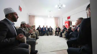 Bakan Güler'den Kars'ta vefa ziyareti: Şehit ailesiyle bir araya geldi