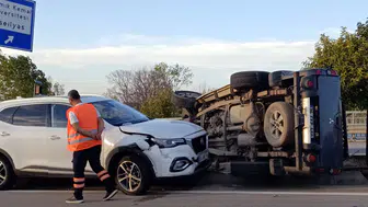 Tekirdağ'da dehşet anları: İçinde 4 yaşındaki çocukla otomobili kaçırıp ortalığı birbirine kattı