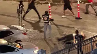 Esenyurt'ta dehşet anları: Emekli polis korsan taksicilik yaparken dehşet saçtı