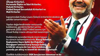 Elazığspor'da kriz masası başarıyla yönetildi: Puan silme cezası son anda engellendi