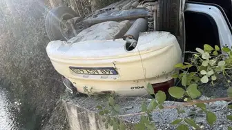 Antalya-Burdur yolunda korkunç kaza: 76 yaşındaki sürücü dereye uçtu