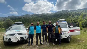 Zorlu parkurlarda nefes kesen yarış: UMKE ekipleri pilotların güvenliği için teyakkuzdaydı