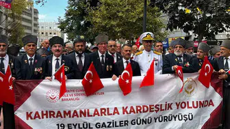 Kocaeli'de Gaziler Günü'nde anlamlı buluşma: Kahramanlarla kardeşlik yolunda yürüdüler