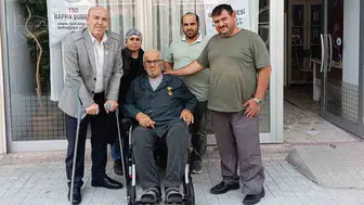 Şehit babasının yüzünü güldüren anlamlı dayanışma