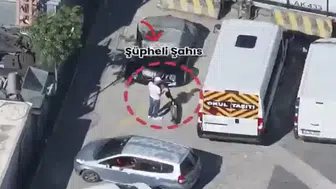 Polis ekiplerini skuterle peşinden koşturdu: 54 suç kaydı olan şüpheli dronla yakalandı