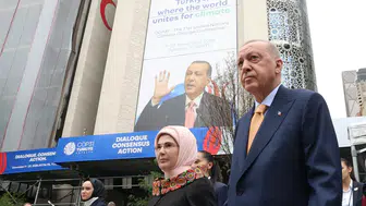 New York sokaklarında dikkat çeken anlar: Erdoğan çifti BM'ye yürüyerek gitti