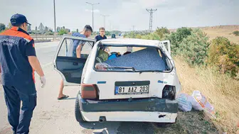 Sungurlu yolunda can pazarı: İki aracın karıştığı kazada üç kişi hastanelik oldu