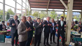 Çaycuma'da Ahilik Geleneği Pazarda Yaşatıldı